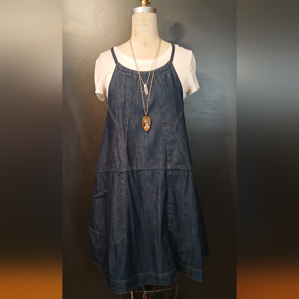 Free People denim dress